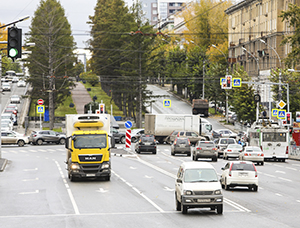 В Новосибирске отремонтирован Красный проспект 