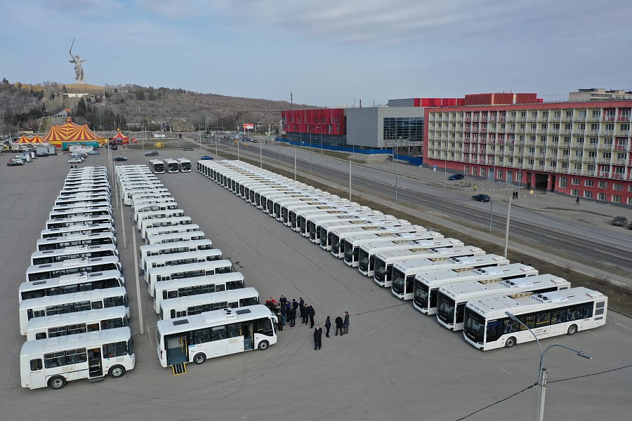 Волгоградская область на 45 % обновила парк межмуниципальных автобусов
