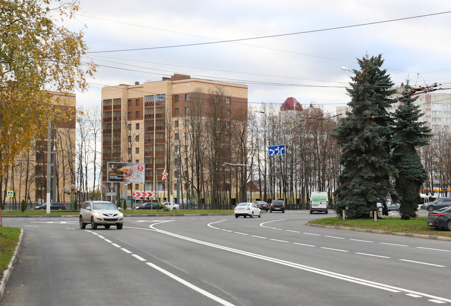 В Брянске завершен первый этап капремонта улицы Крахмалёва