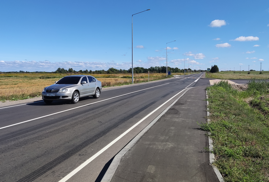 В Калининградской области завершен ремонт еще двух участков региональных трасс