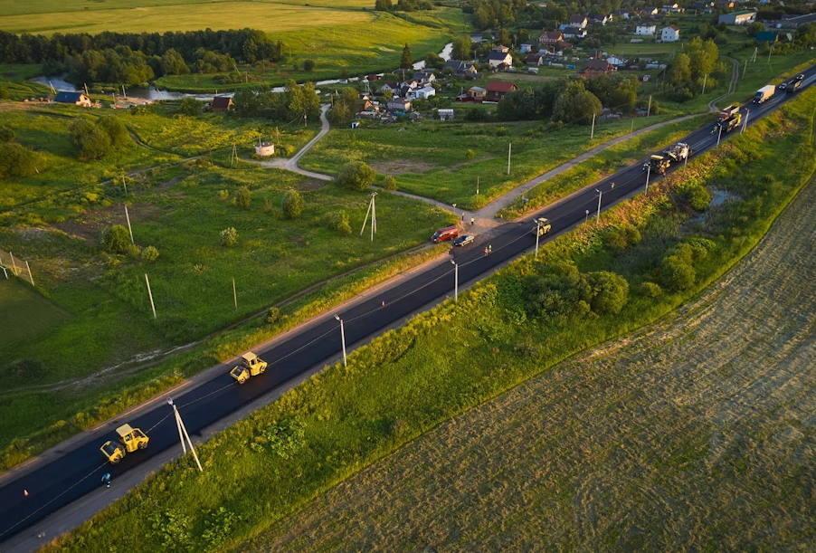 В Ленинградской области начался второй этап ремонта Красносельского шоссе