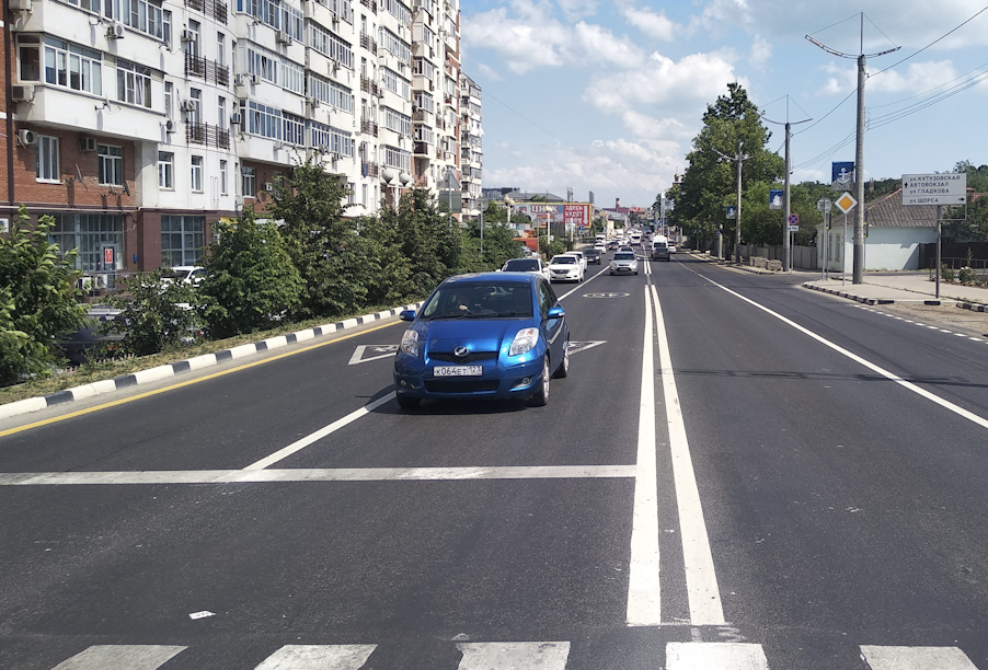 Протяженность дорог в нормативном состоянии в Новороссийске возросла до 77,6 %