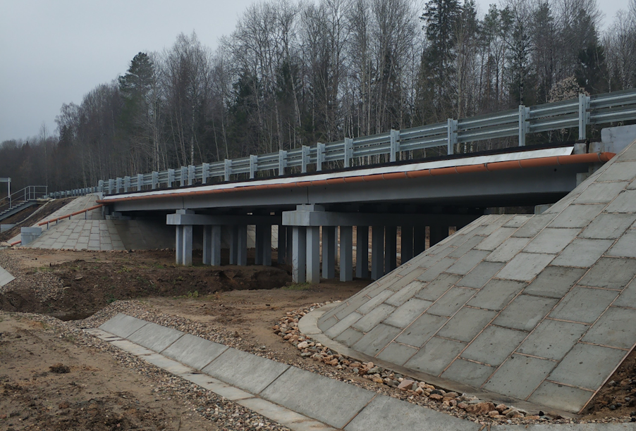 В Костромской области введен в эксплуатацию мост через Тожегу