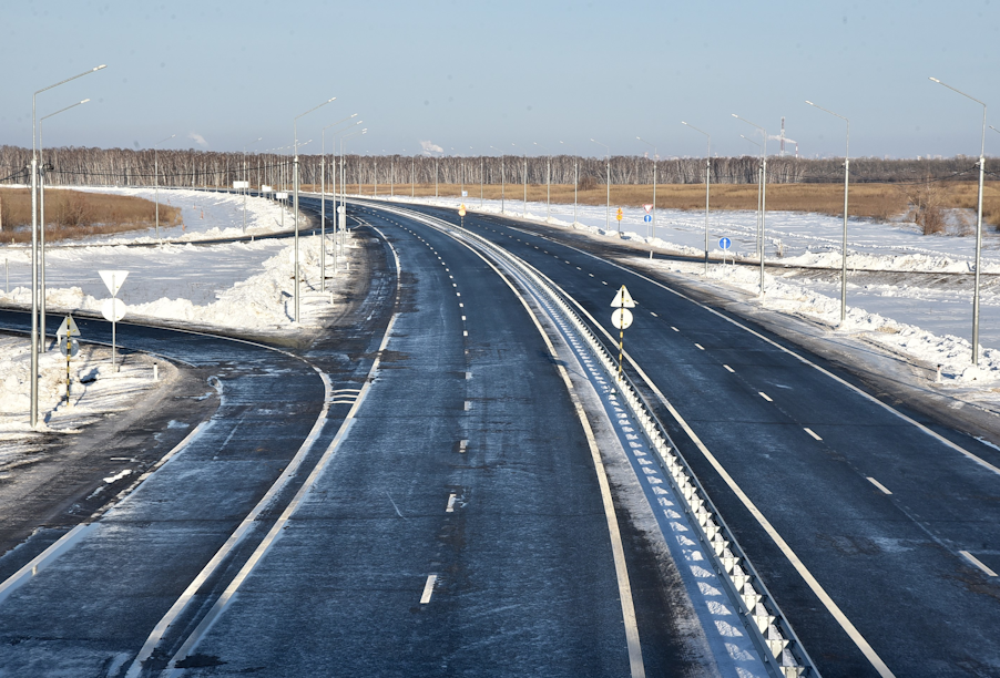 Завершен очередной этап реконструкции трассы Новосибирск – Кочки – Павлодар