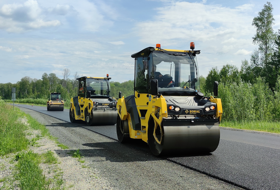В Кондинском районе Ханты-Мансийского автономного округа в этом году завершится ремонт важной транспортной артерии