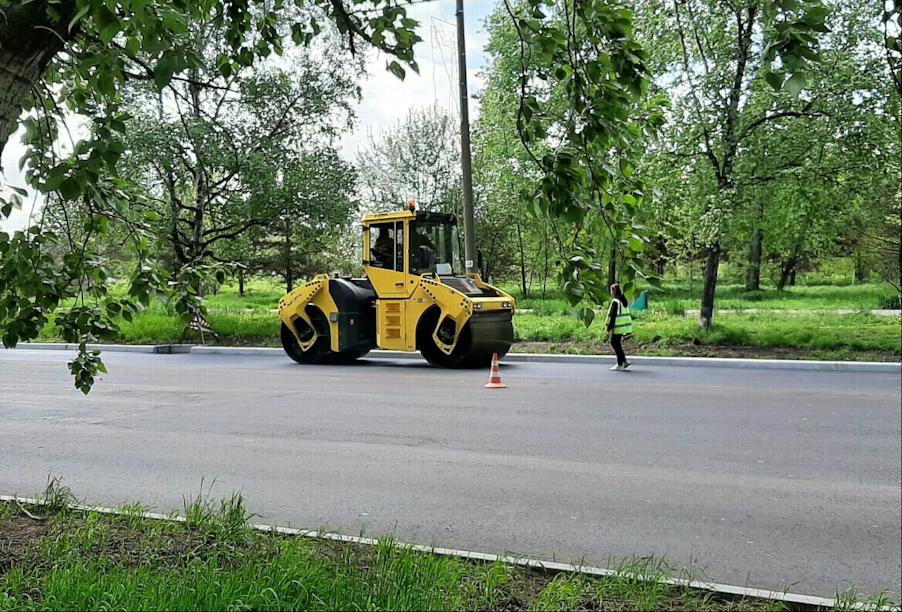 В Комсомольске-на-Амуре благодаря нацпроекту ремонтируют Октябрьский проспект