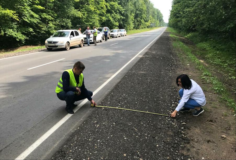 В Граховском районе Удмуртии завершены работы на трассе, связывающей три районных центра