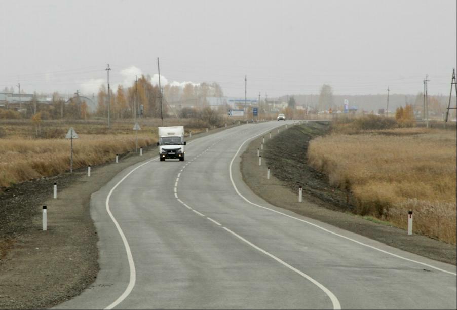Благодаря нацпроекту в Новосибирской области сдана в эксплуатацию дорога Подъезд к г. Чулыму