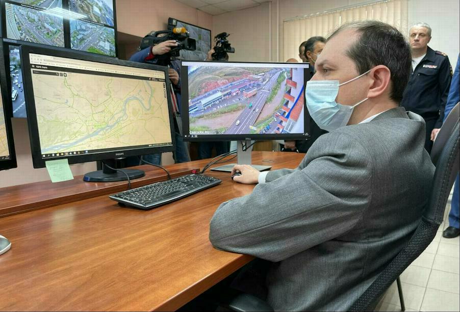 В Красноярске установят 470 детекторов транспорта, позволяющих оптимизировать управление дорожным движением