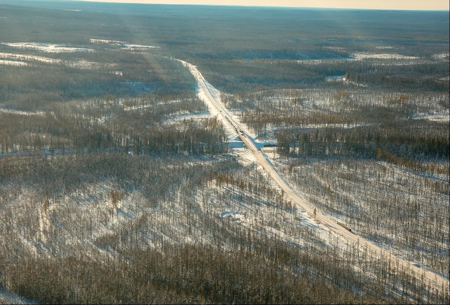 В Якутии благодаря нацпроекту достроили автодорогу «Кобяй»