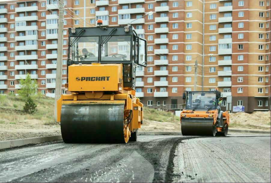 В селе Ильинка в Бурятии по нацпроекту ремонтируют четыре улицы