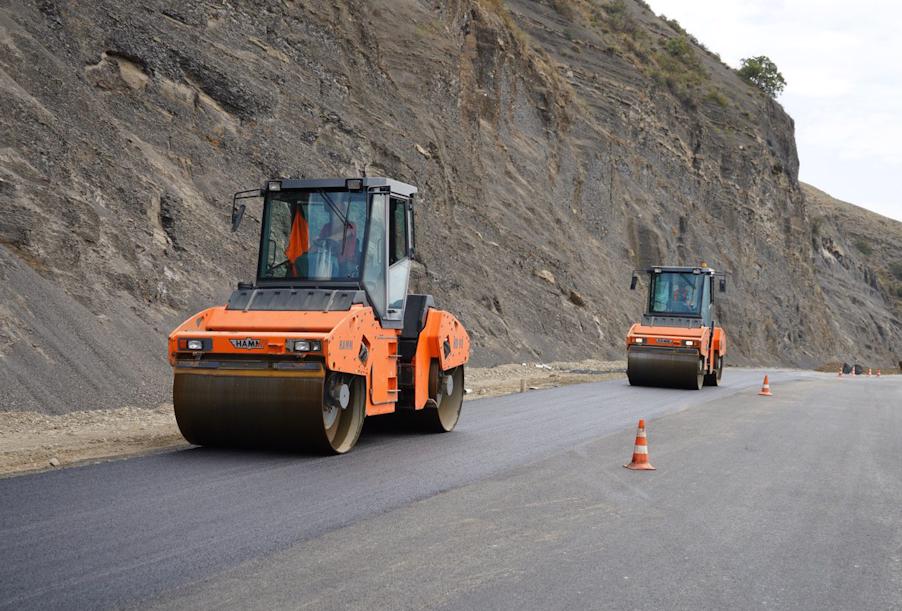 Республика Дагестан: продолжается капремонт автодороги Магарамкент – Ахты – Рутул в рамках нацпроекта