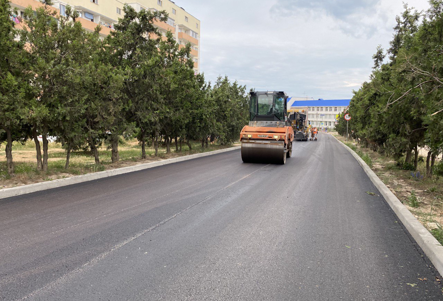 В Севастополе ремонт дороги к образовательному центру завершат к началу учебного года