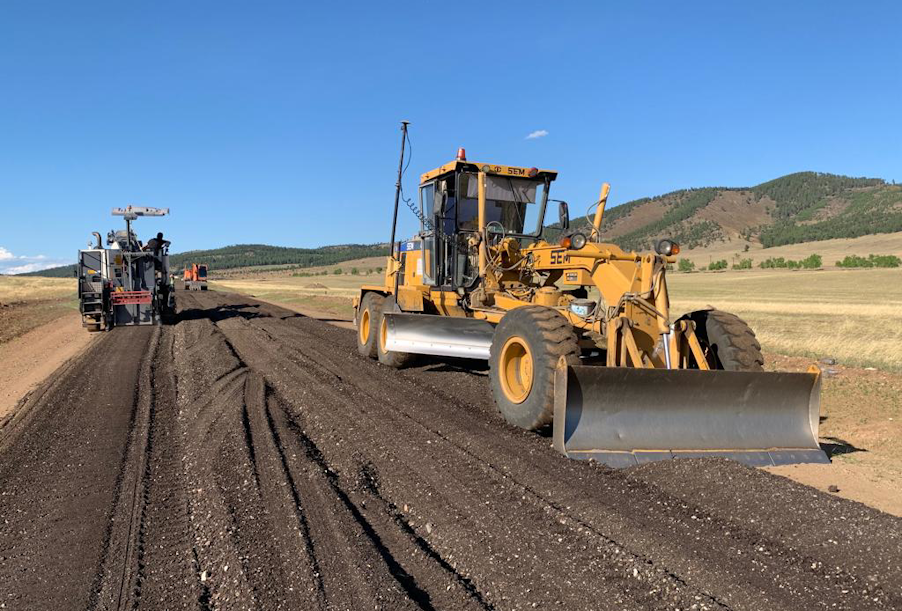 В Республике Бурятия заасфальтируют еще один участок трассы, ведущей к границе с Монголией