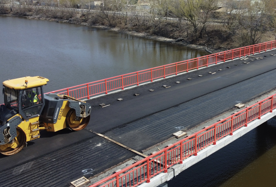 В Кургане завершается капитальный ремонт Кировского моста