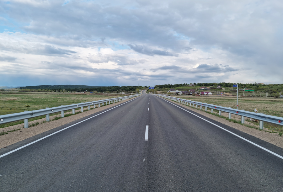 В Красноярском крае досрочно завершен ремонт Северного обхода Минусинска