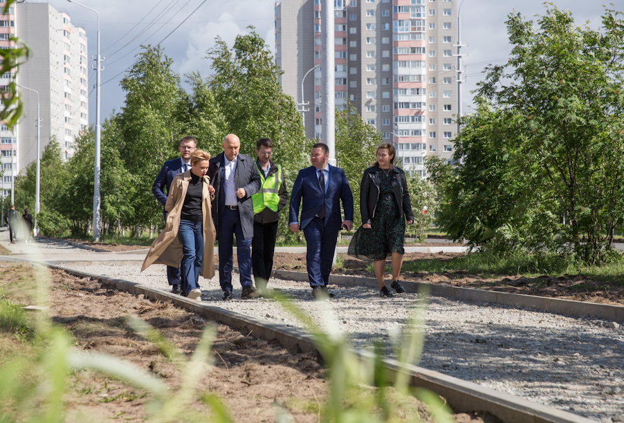 В Сургуте ремонт на Комсомольском проспекте завершится на год раньше