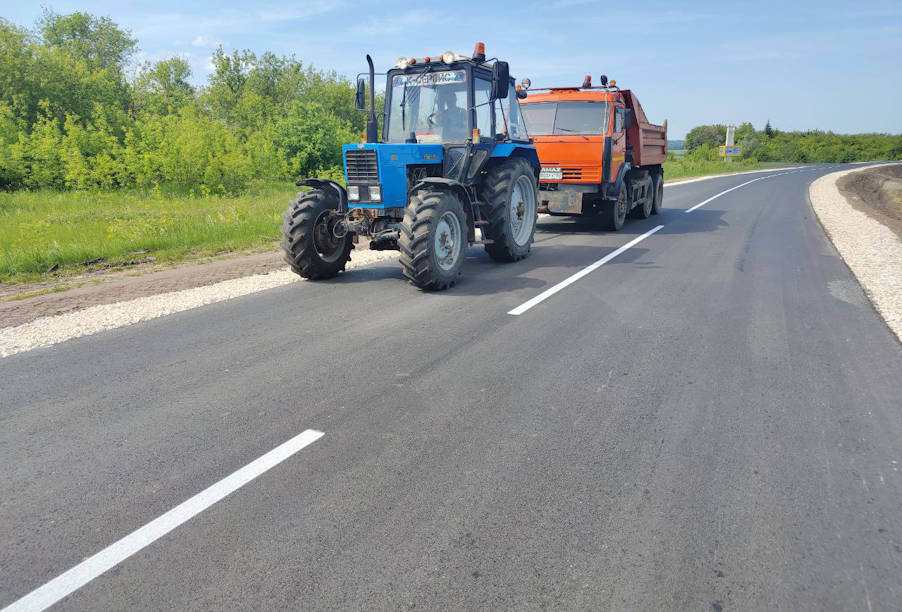Нижегородская область: участок трассы Пильна – Курмыш отремонтирован досрочно