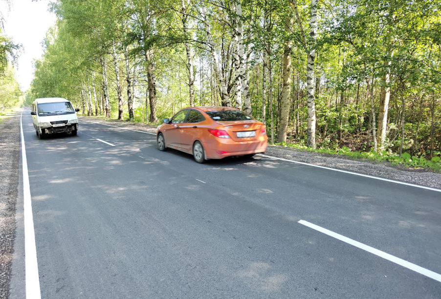 В Нижегородской области отремонтировали подъезд к селу Зарубино и деревне Могильцы