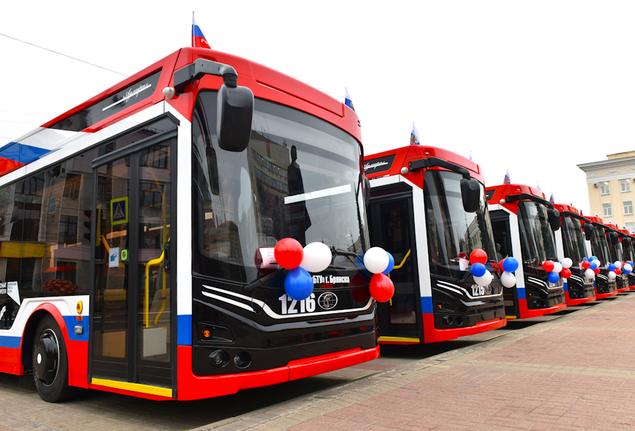 Благодаря нацпроекту Брянск обновляет троллейбусный парк 
