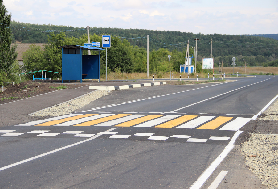 В Ульяновской области отремонтировали участок дороги Безводовка – Малая Борла