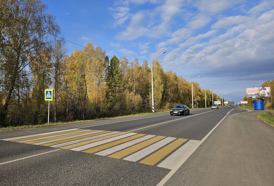 В Томской области привели к нормативу дорогу в международный аэропорт имени Николая Камова