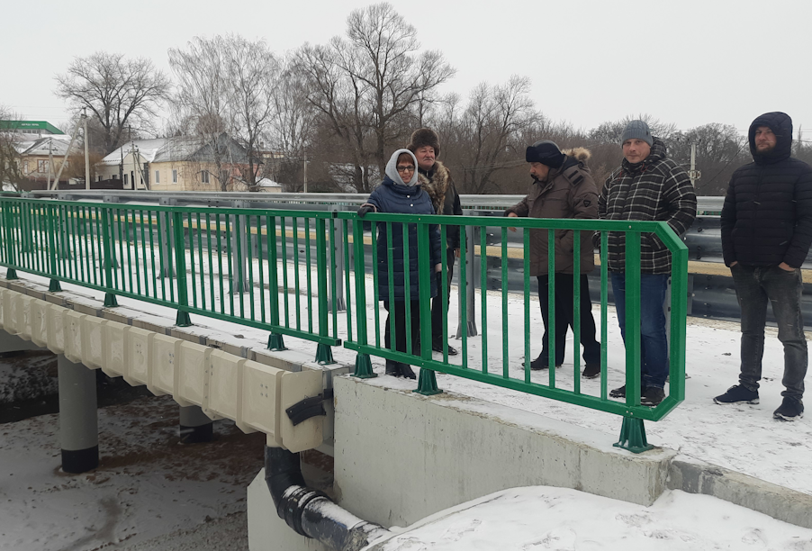 Липецкая область: капитальный ремонт моста в Боринском завершен