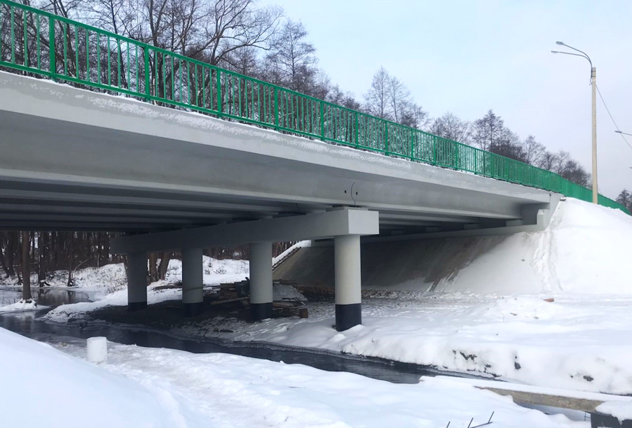 В селе Капитанщино Липецкой области открыто движение по новому мосту