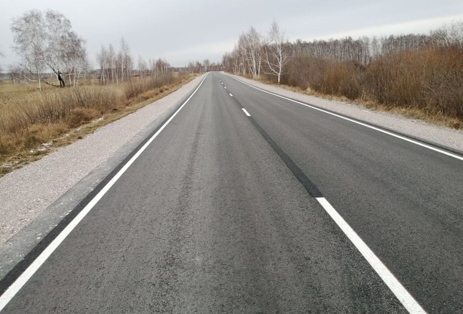 В Новосибирской области отремонтируют участок дороги между деревней Новогутово и поворотом к селу Новокозловское