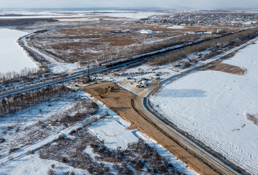 Амурская область: в поселке Серышево началось строительство путепровода через Транссиб