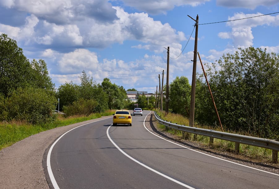 В Ленобласти обновили подъезд к поселку Войскорово