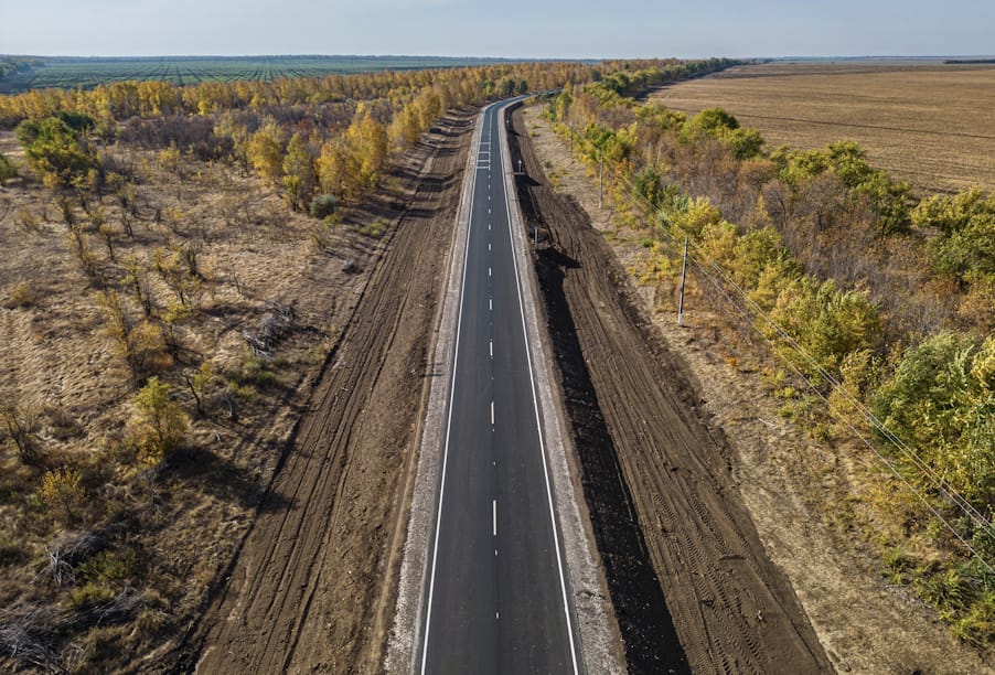 В Самарской области капитально отремонтирован участок дороги «Осинки – Хворостянка» – Прогресс