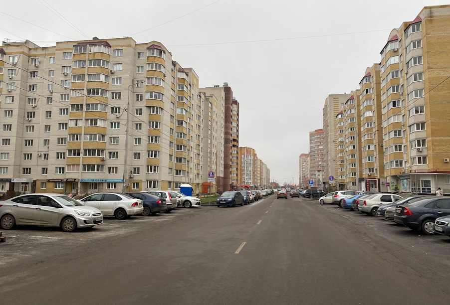 В Тамбове благодаря нацпроекту отремонтировали участок улицы Ореховой