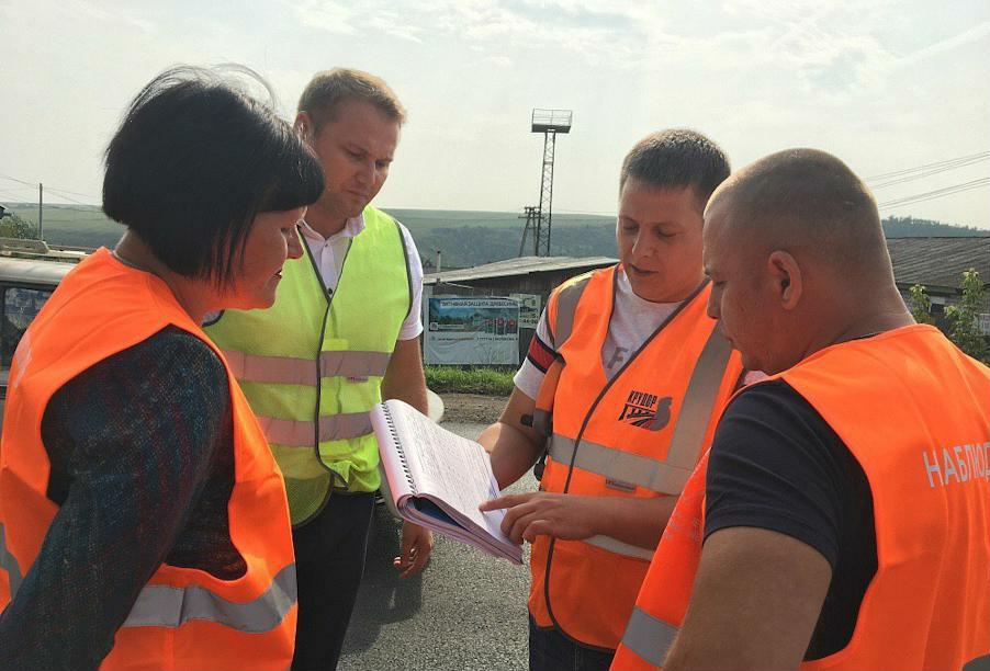 В 2019 году общественники проинспектировали 48 объектов дорожного ремонта в Красноярском крае